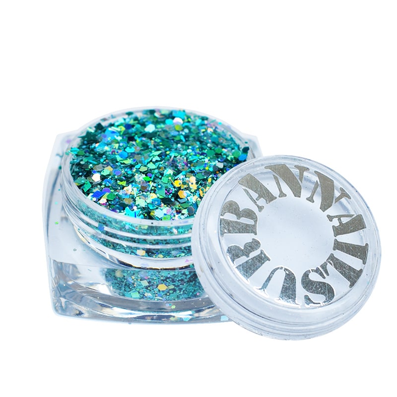 Urban Nails Glitter Line UNG 42A rode nagel glitter gel acryl nailsshop.be