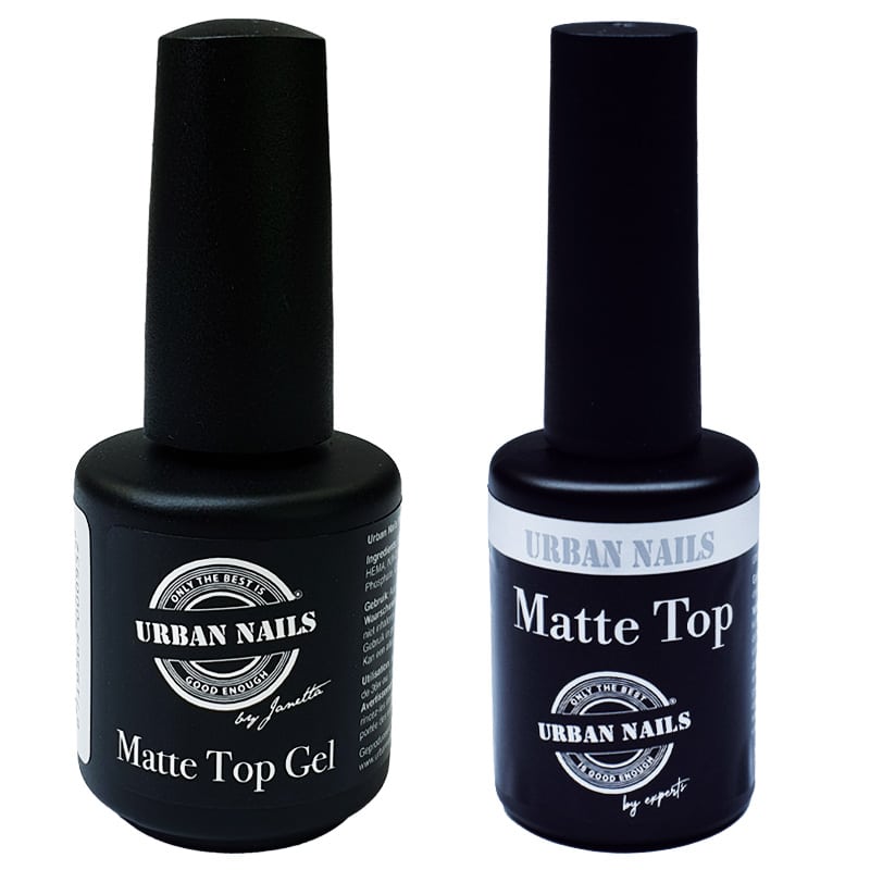 matte top gel flesjes nailsshop.be