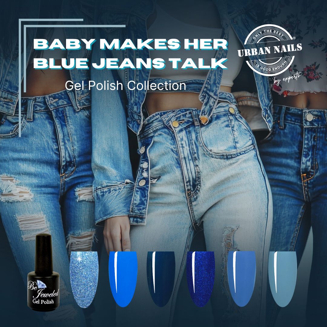 Baby makes her blue Jeans talk.visual