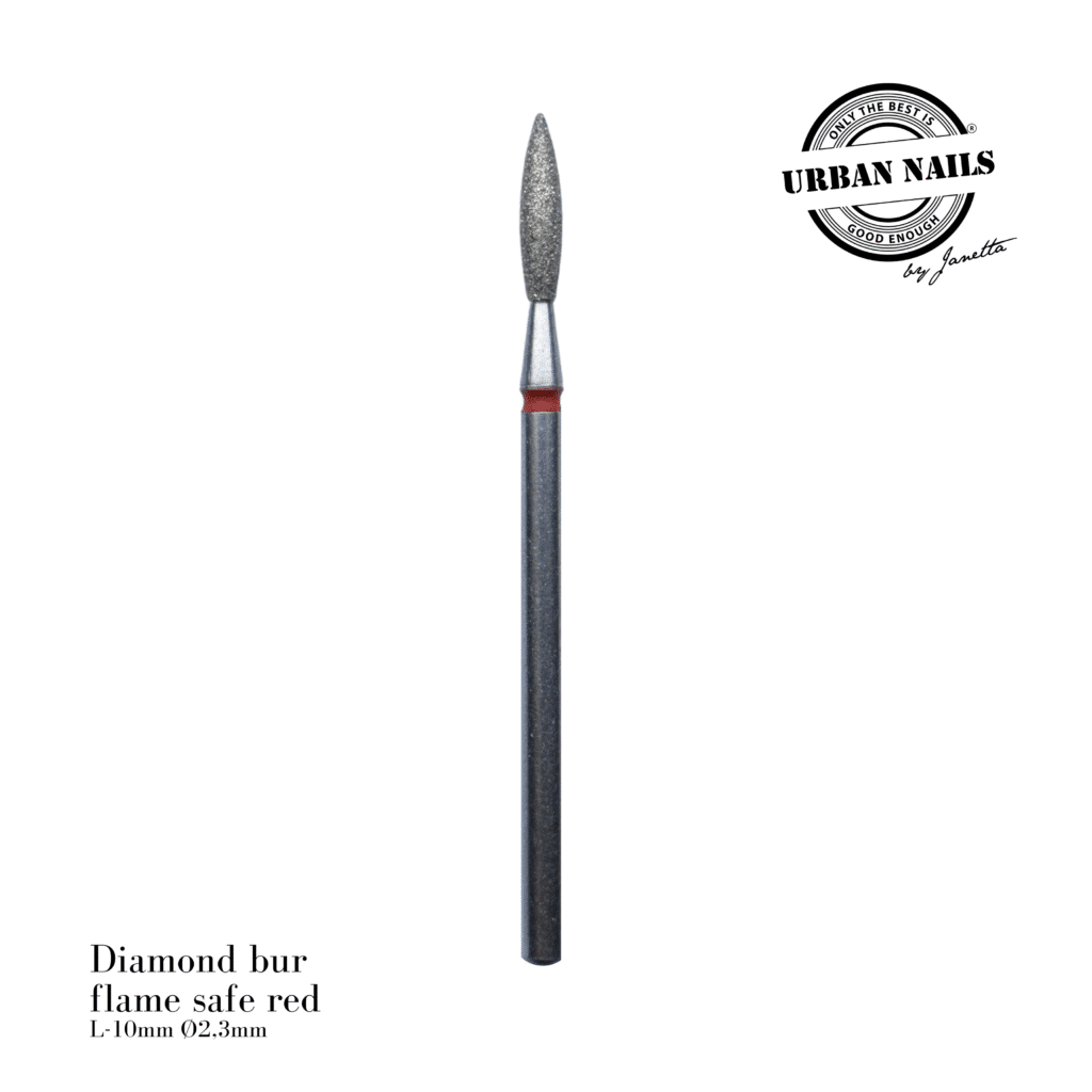 Diamond Bur Flame Safe Red, L mm Ø,mm