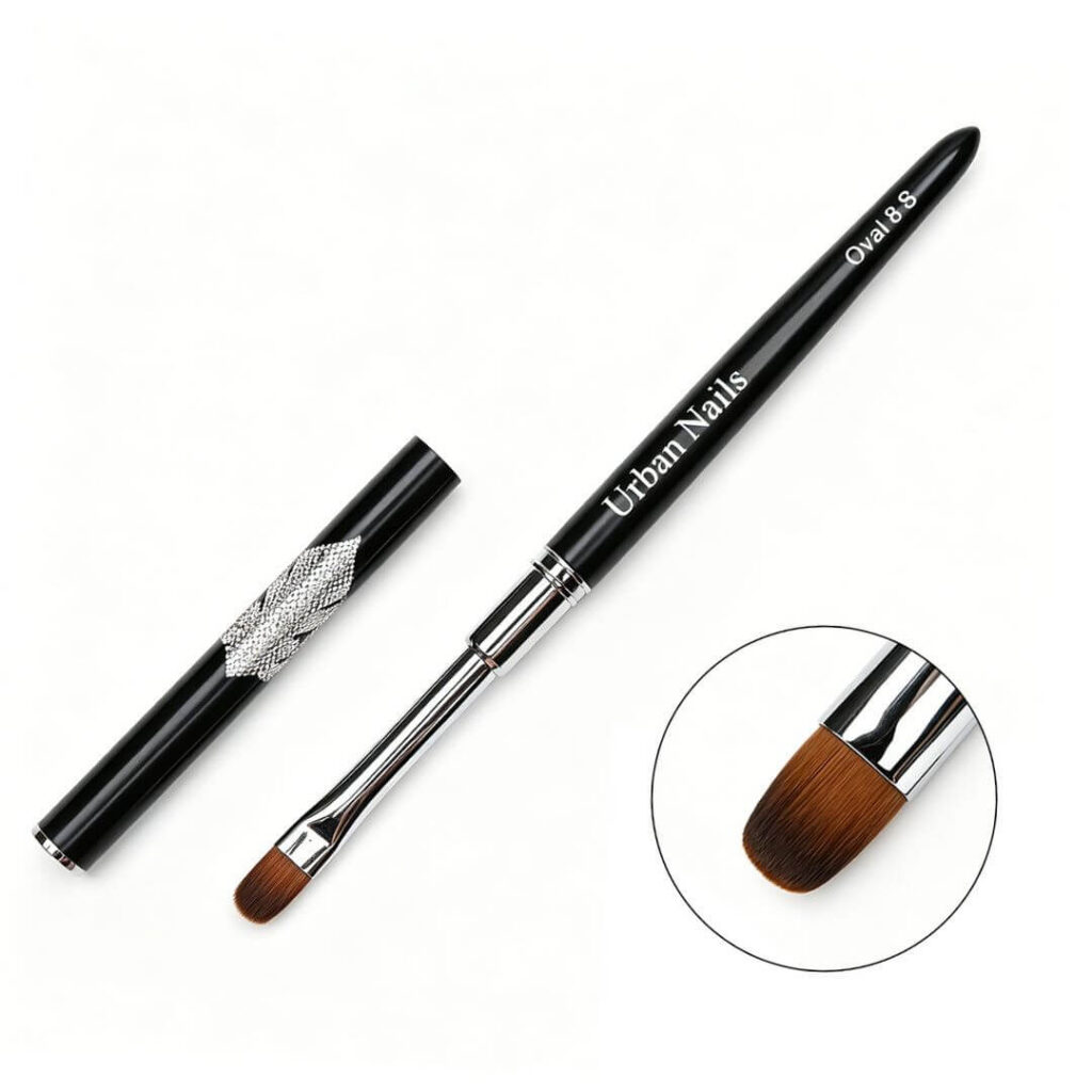 Ordinary Oval S penseel Nailsshop.be
